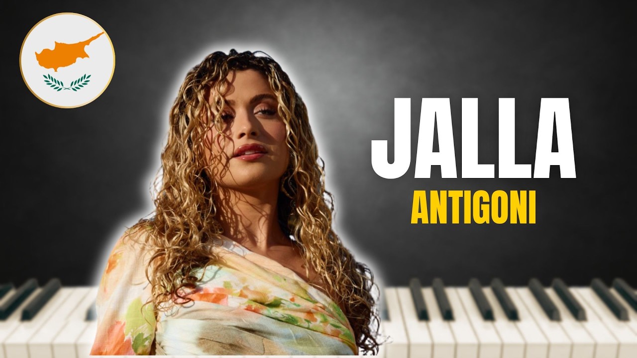 JALLA – Antagoni - Cyprus🇨🇾 | Eurovision 2026 | Piano Cover / Piano Tutorial / Score