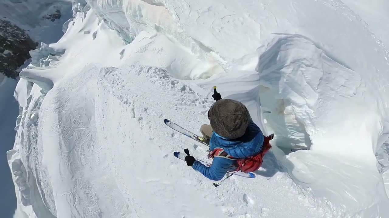 Au milieu des crevasses - Chamonix - Vall&eacute;e blanche