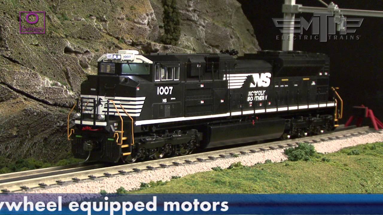MTH Premier Line O Scale SD70ACe Diesel Locomotive.mpg