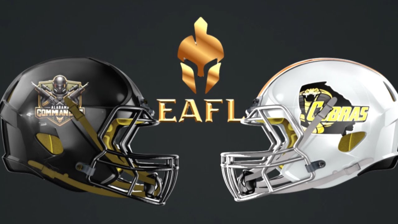 EAFL - Alabama Commandos vs GA Cobras (Playoff Round 2)