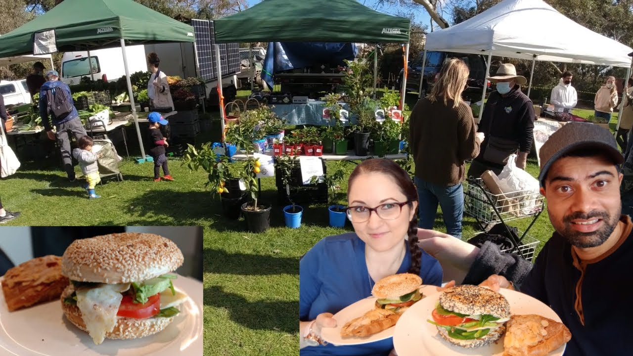 VISITED MELBOURNE HIDDEN FARMERS MARKET || COUPLE VLOGS || MELBOURNE VLOGS