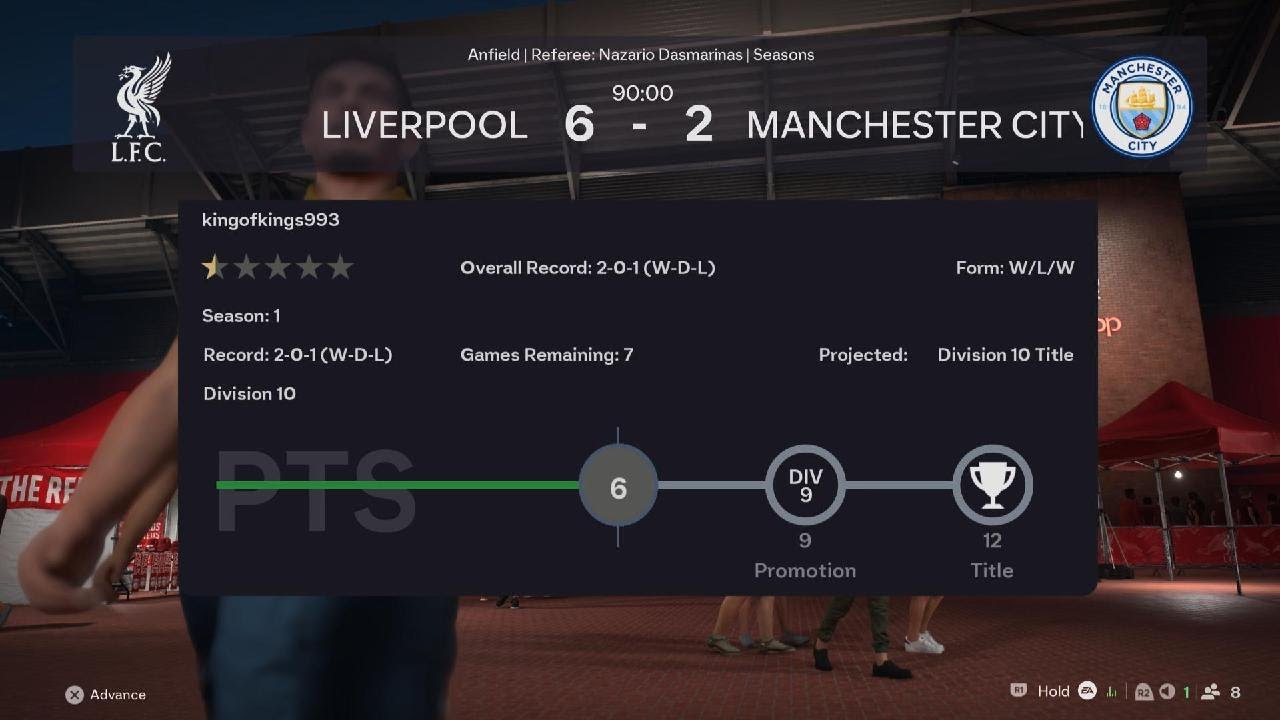 EA SPORTS FC 26 Online Seasons Win 6-2