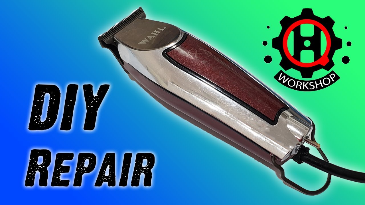 تعمیر و سرویس ماشین خط زن وال در منزل (How to repair wahl detailer at home)