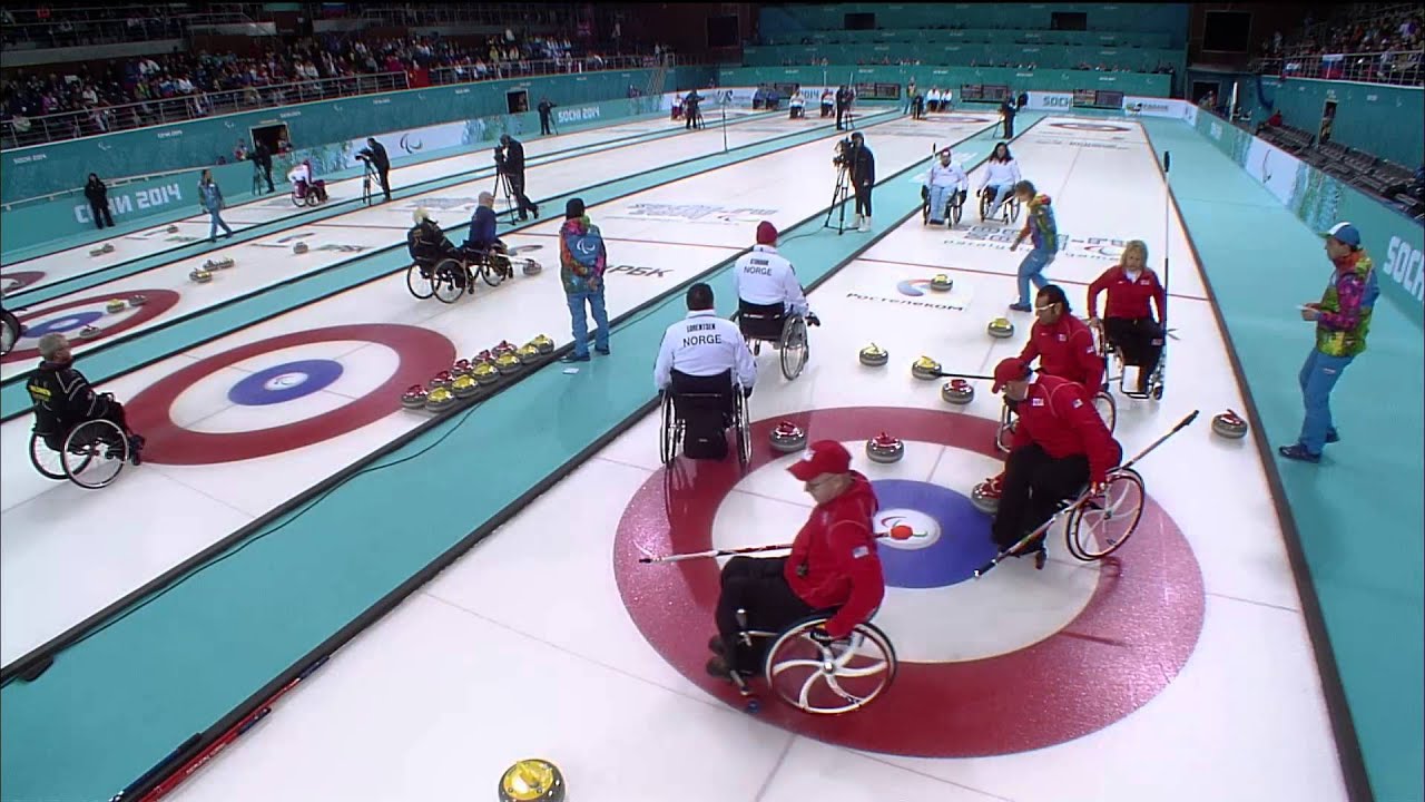 USA v Norway | Wheelchair curling | Sochi 2014 Paralympic Winter Games