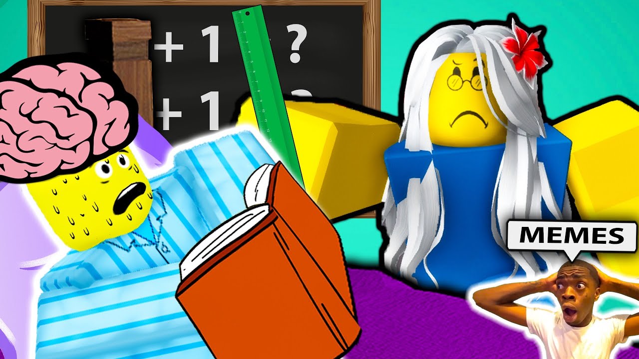 Roblox 🧠 НУЖНО БОЛЬШЕ УМНЫХ 🧠 Смешные моменты (БОЛЕЕ 9000) | Нужно больше тепла ПРОПУСТИТЕ ШКОЛУ ...