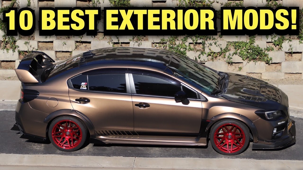 10 ЛУЧШИХ улучшений экстерьера для Subaru WRX или STI!