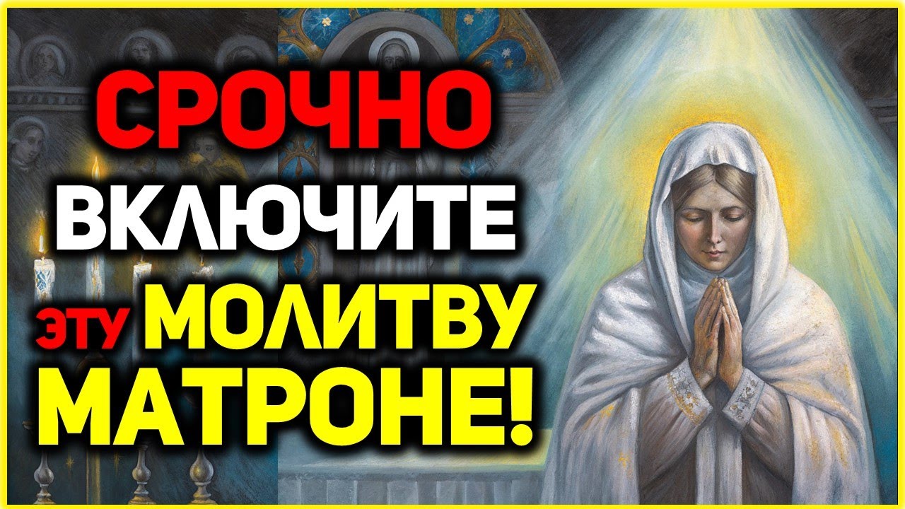 СРОЧНО ВКЛЮЧИТЕ ЭТО! Святая Матрона исполнит Вашу просьбу в ближайшее время!