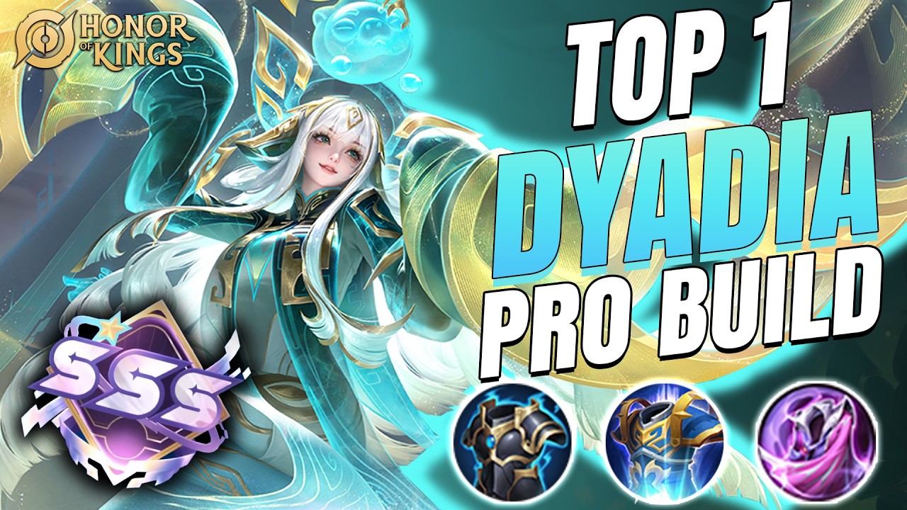 TOP 1 DYADIA 🔥 DOMINATES HIGH RANK | Honor of Kings