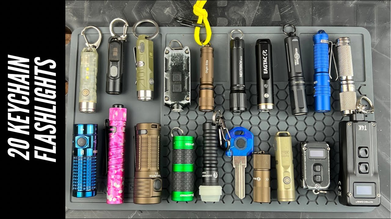 20 Keychain Flashlights 🔦: Nitecore, Lumintop, Olight, Surefire, Rovyvon - Up To 4,000 Lumens