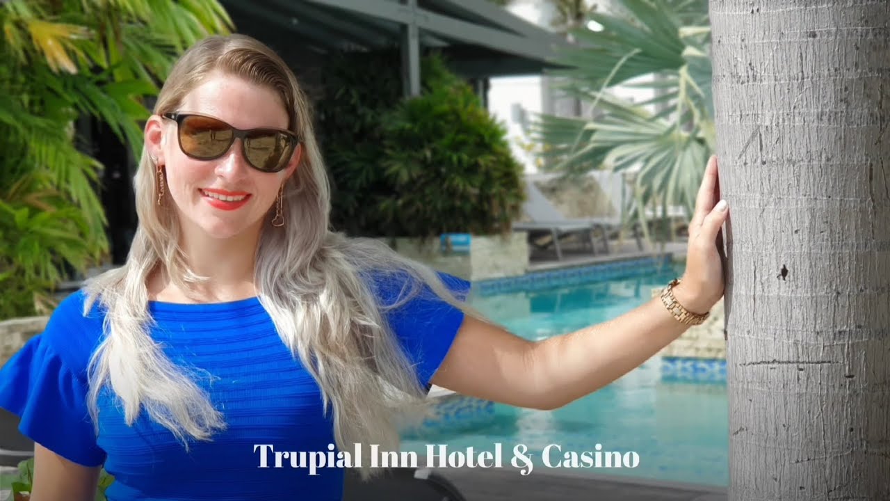 Trupial Inn Hotel & Casino, pool, room and garden - Willemstad Curaçao - 4K