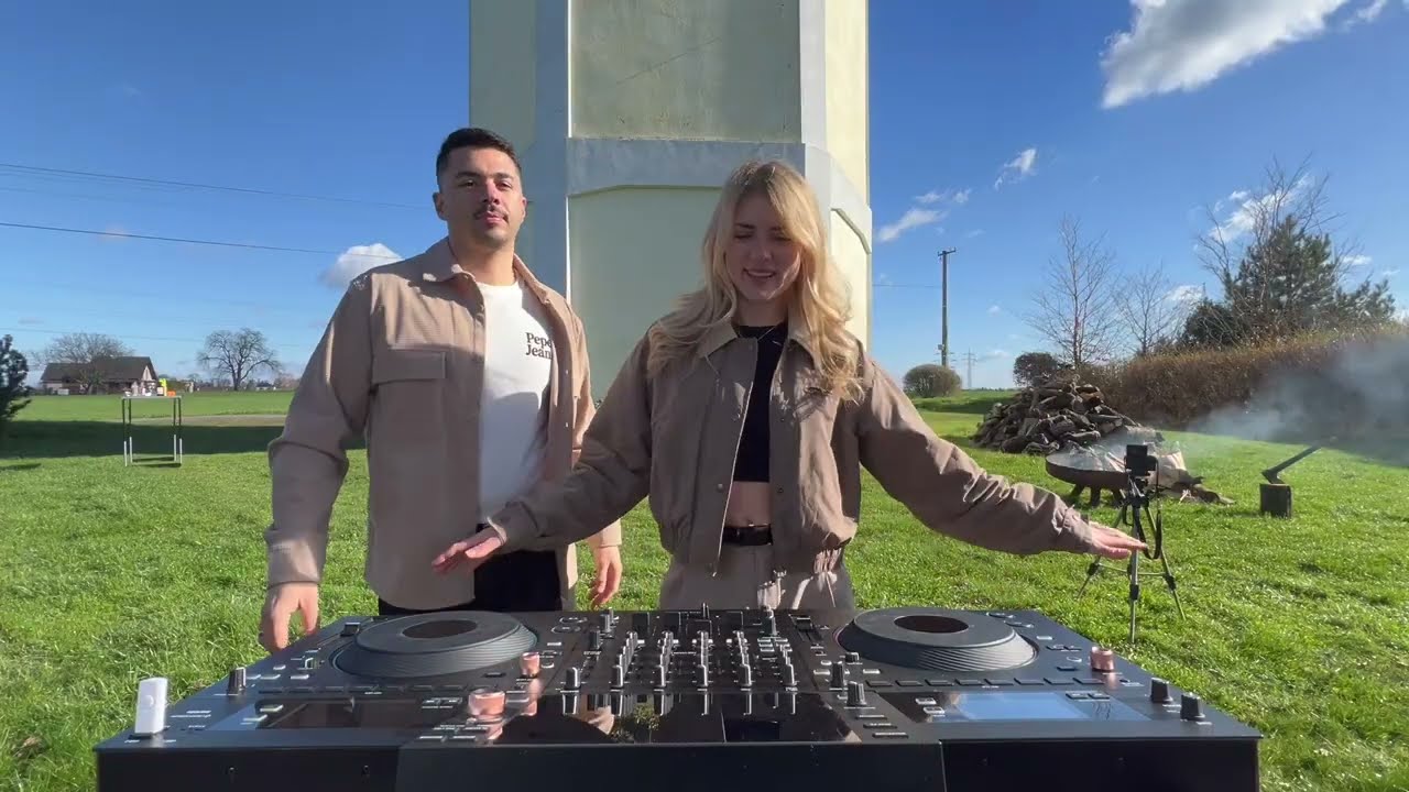 Energizing Morning House Music | Remote Water Tower DJ Set (4K) @Czech Republic