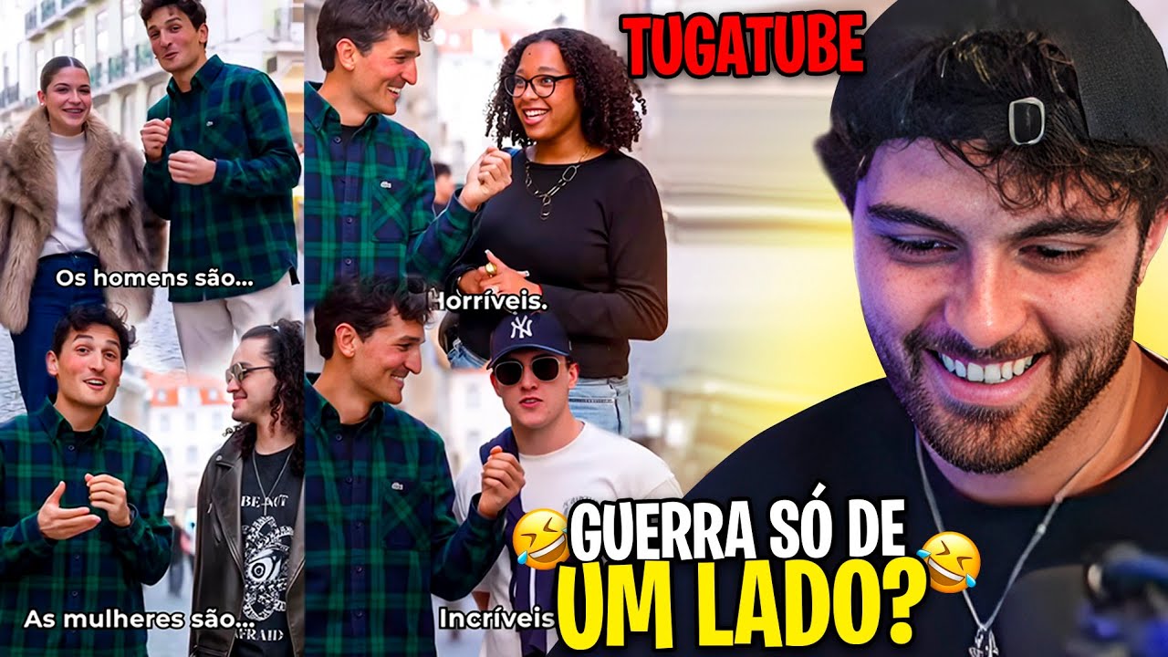 WINDOH REAGE A TUGATUBE 🔥🔥 ' PORTUGAL NO YOUTUBE 11 '