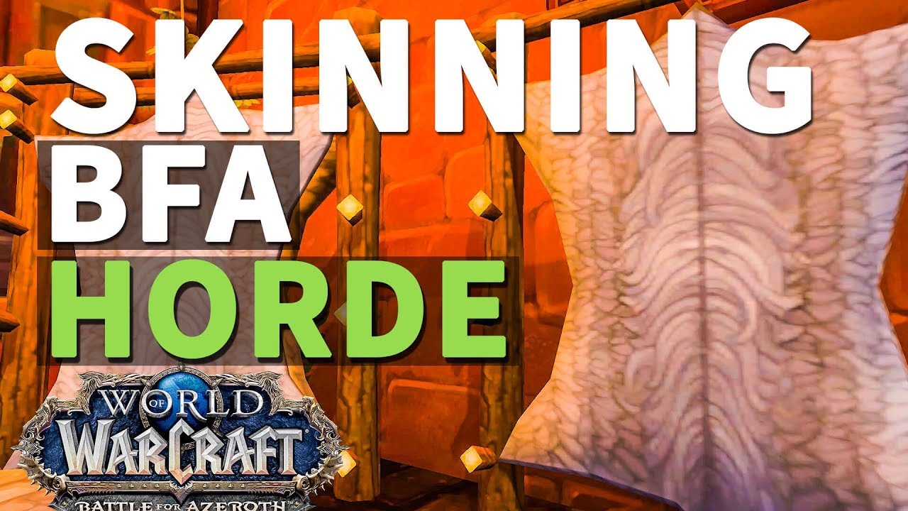 A Thicker Thread WoW BfA Skinning Quest