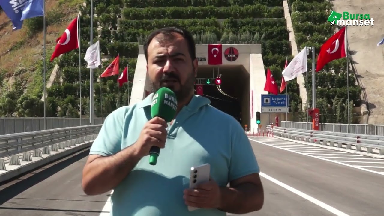 Bursa Doğancı Tüneli Açıldı