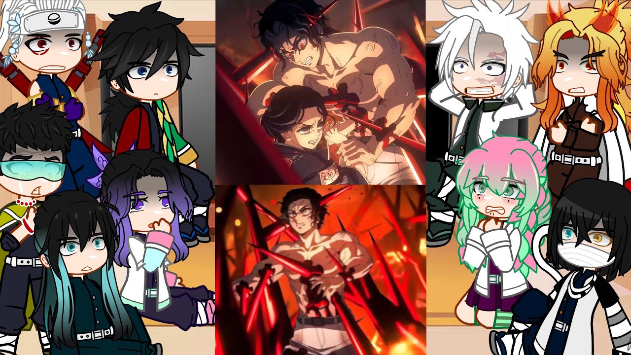 👺⚔️Hashiras react to Hashira Training Arc || Demon slayer season 4 || Gacha Club 🇺🇸