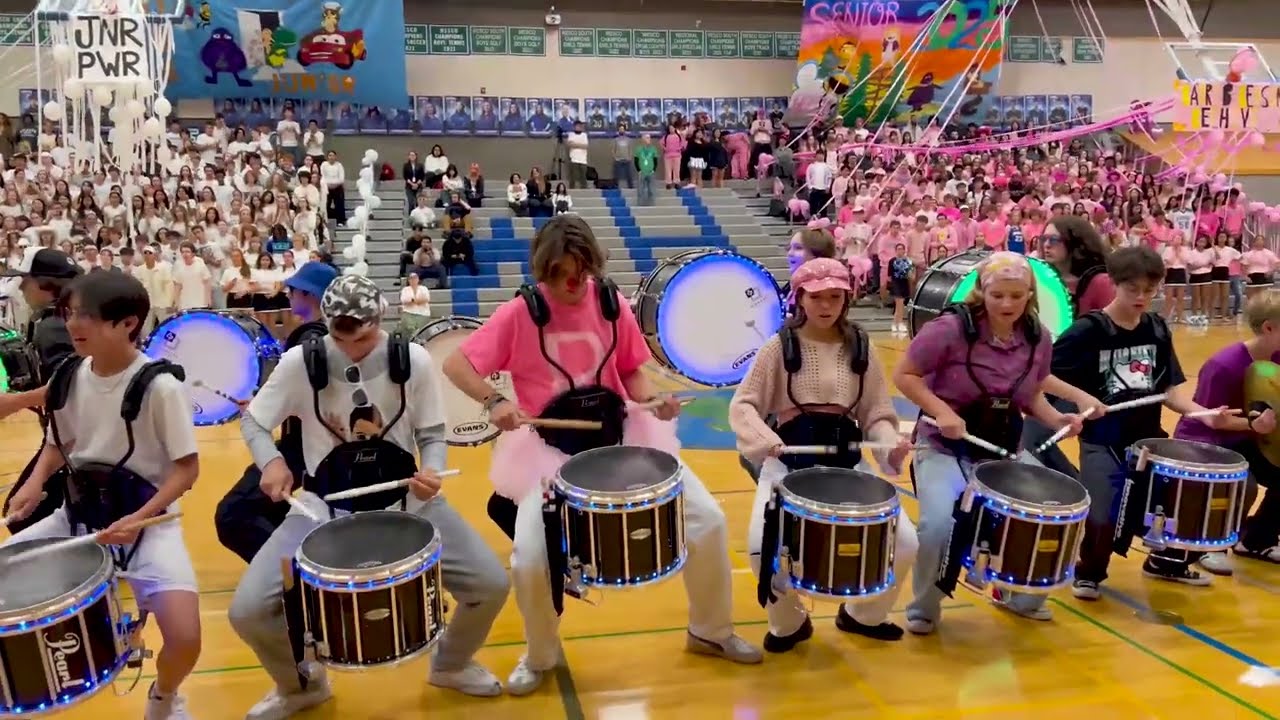 Shorewood Drumline - Homecoming Assembly 2024