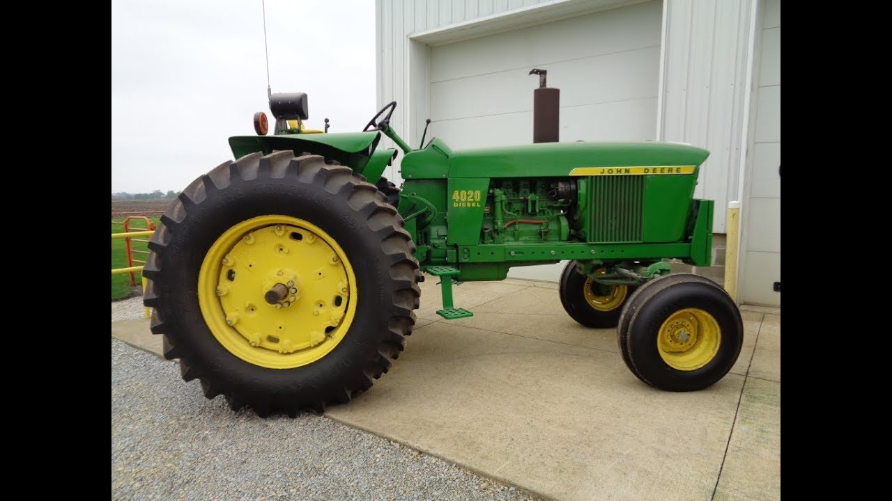 1972 John Deere 4020 with 2007 Actual Hours For Sale on Iowa Farm Auction 8/4/18