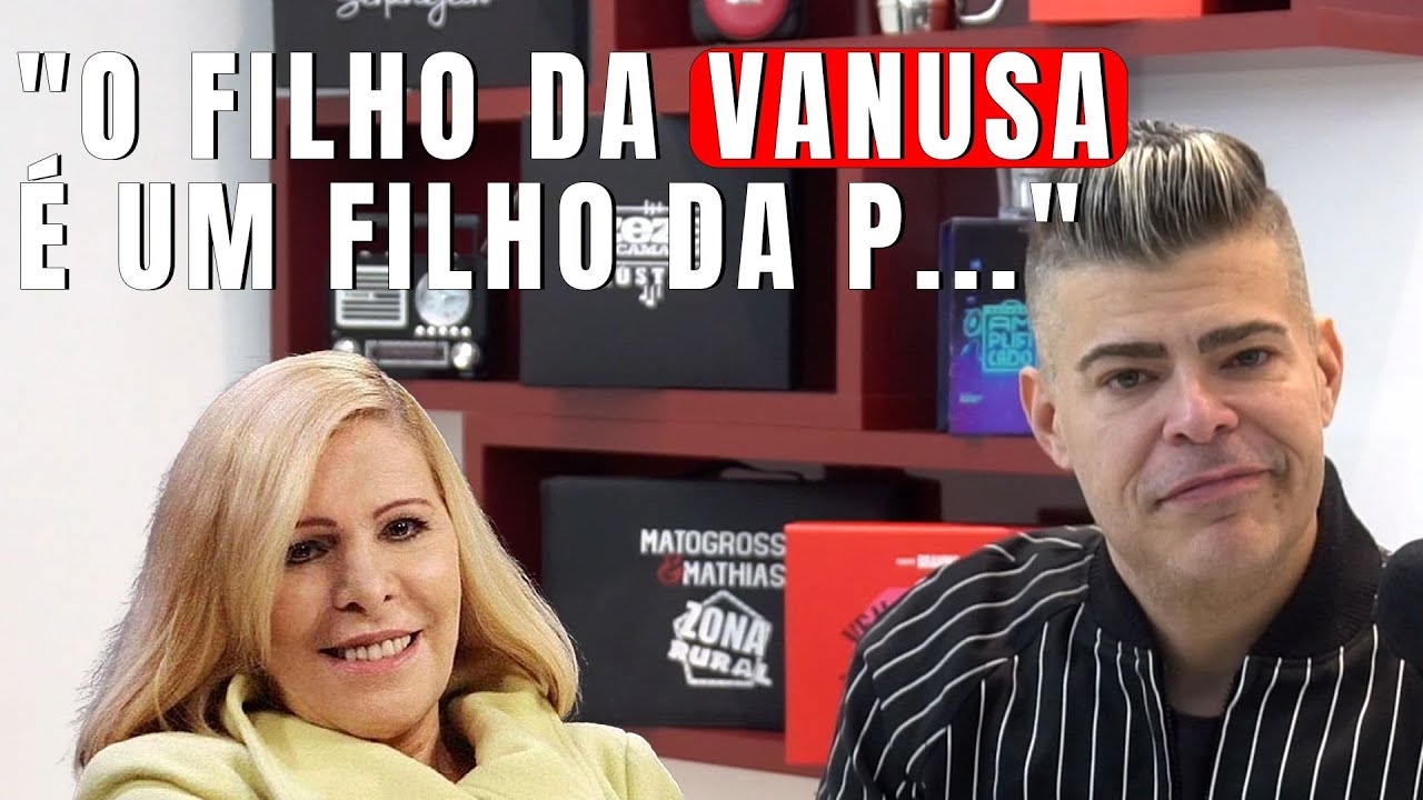 Rafael Vannucci fala sobre sua mãe Vanusa e as P0L3M1CAS