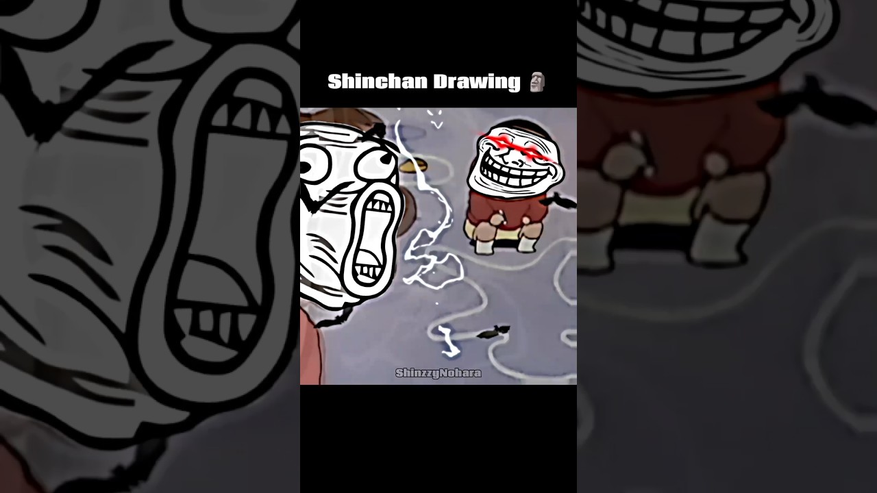 Shinchan Funny Moments 😂 || Mom Aapko Meri Drawing Kasi Lagi 😂 || #shinchan #shortsfeed #edit #viral