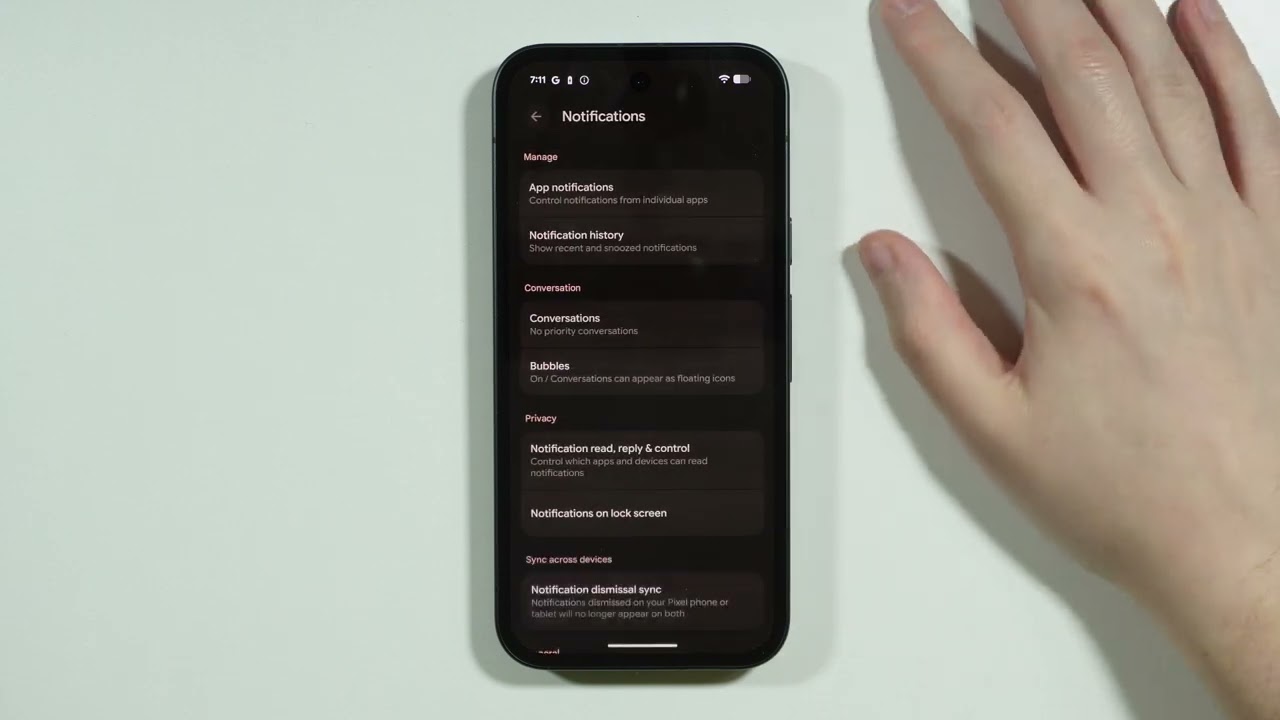 Google Pixel 10a: How to Turn ON/OFF Suggested Replies (Enhanced Notifications)