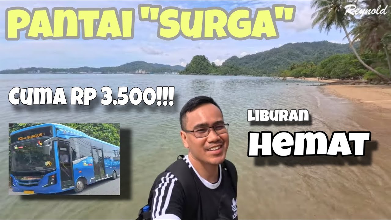 Liburan Hemat naik bus Trans Padang ke Pantai Nirwana di Teluk Bayur