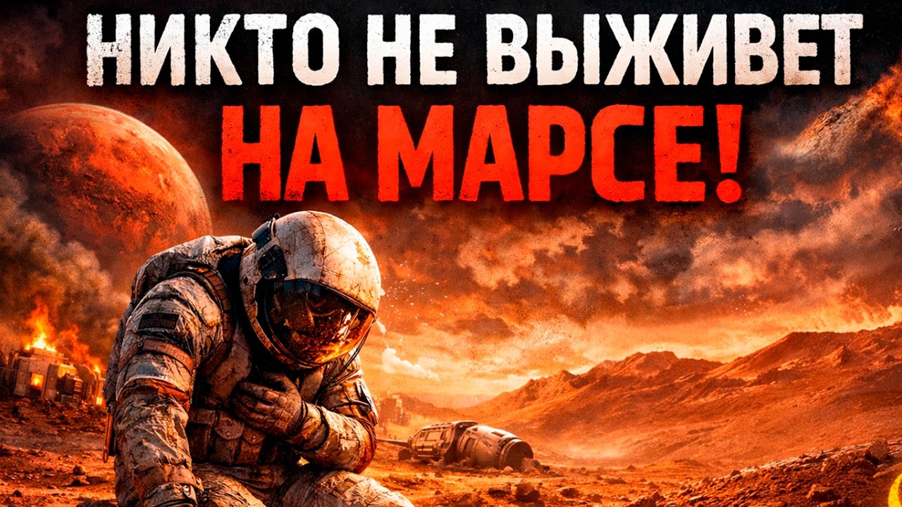 Почему первые люди на Марсе, скорее всего, погибнут там
