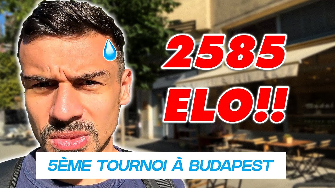 Ronde 8/9 : Je joue le 243ème joueur mondial et il est monstrueux. | Road to GM 226
