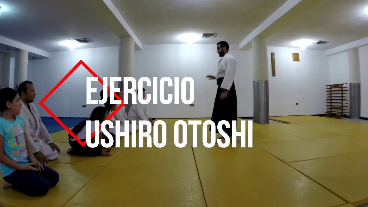 como hacer ushiro otoshi - ejercicio