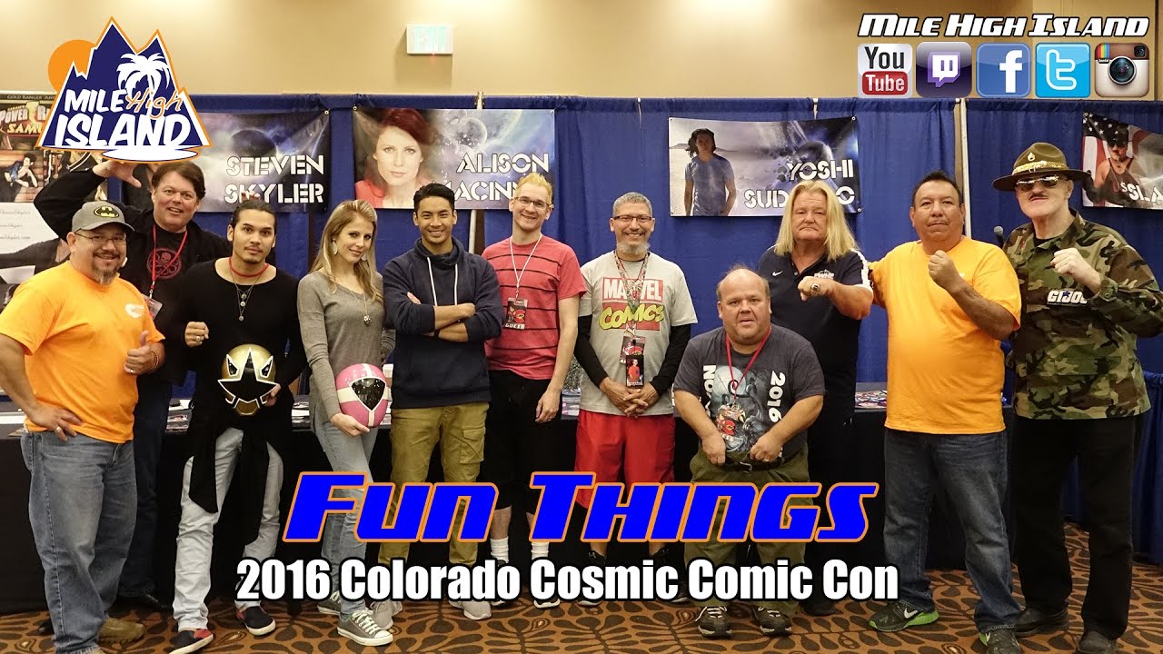 Fun Things: 2016 Colorado Cosmic Comic Con (C4)