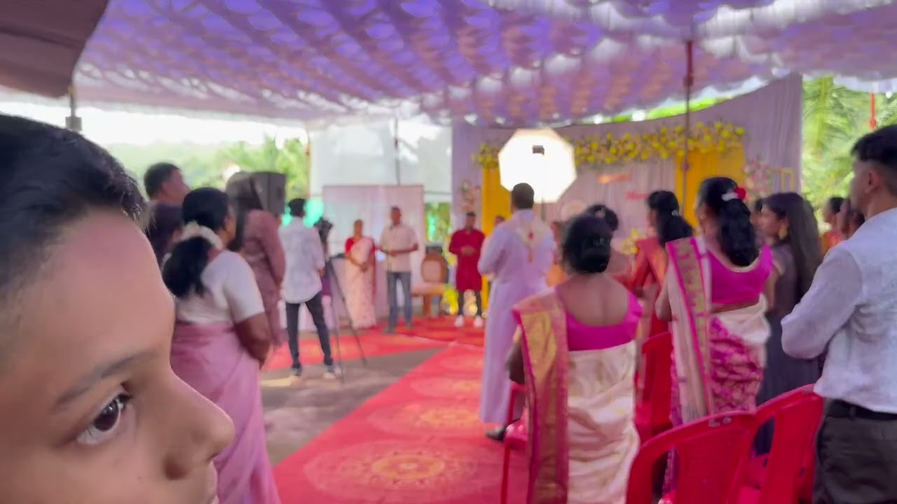 Roce Ceremony of Mamitha 🇮🇳
