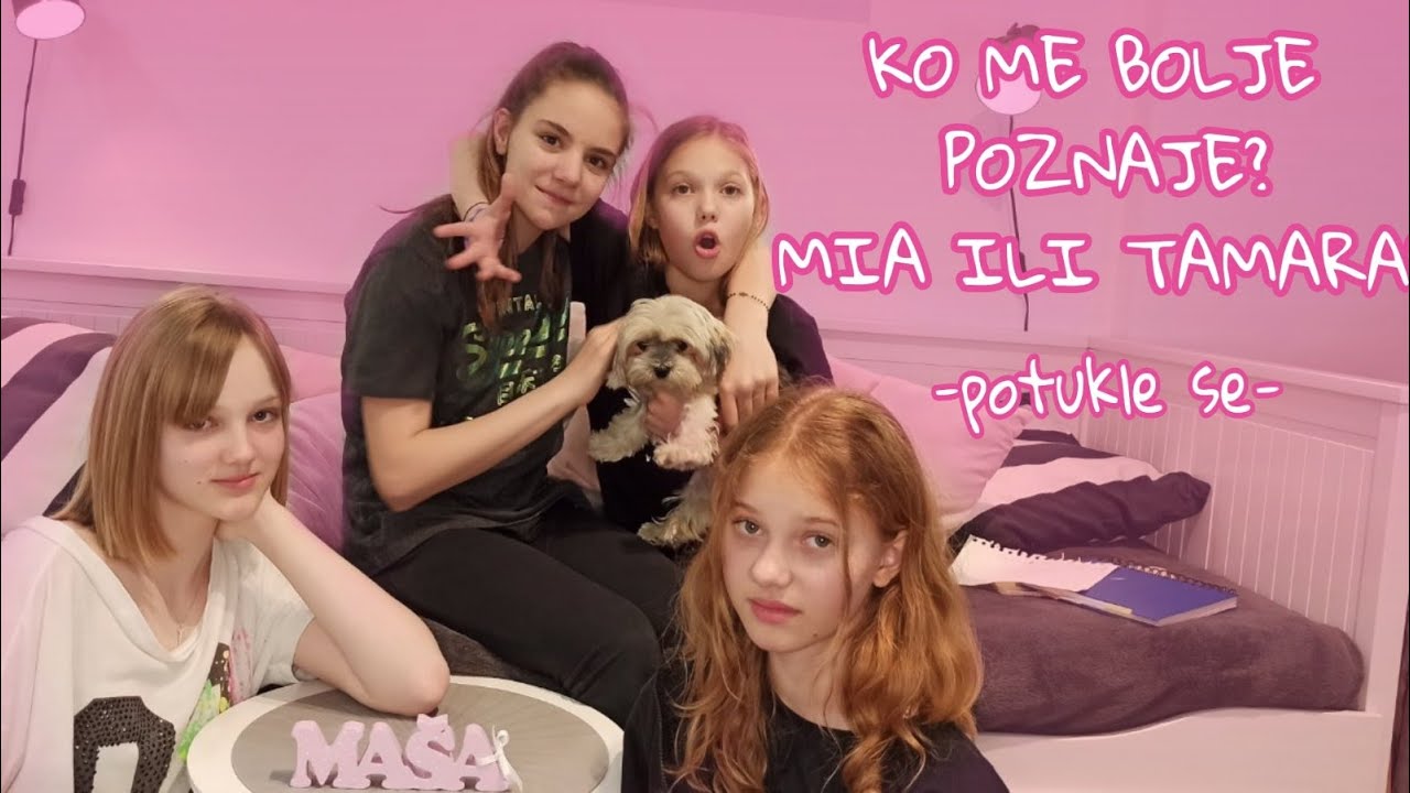 Mia vs Tamara: KO ME BOLJE POZNAJE? *potukle se*