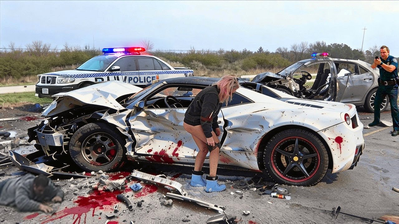 No Mercy Police Chases CRAZY Moments Brutal PIT Maneuvers and High-Speed Crashes! #4