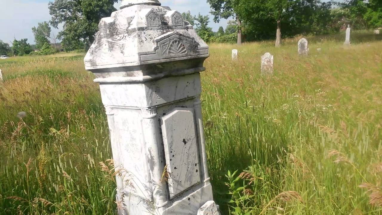 1852 cemetery in rural Michigan