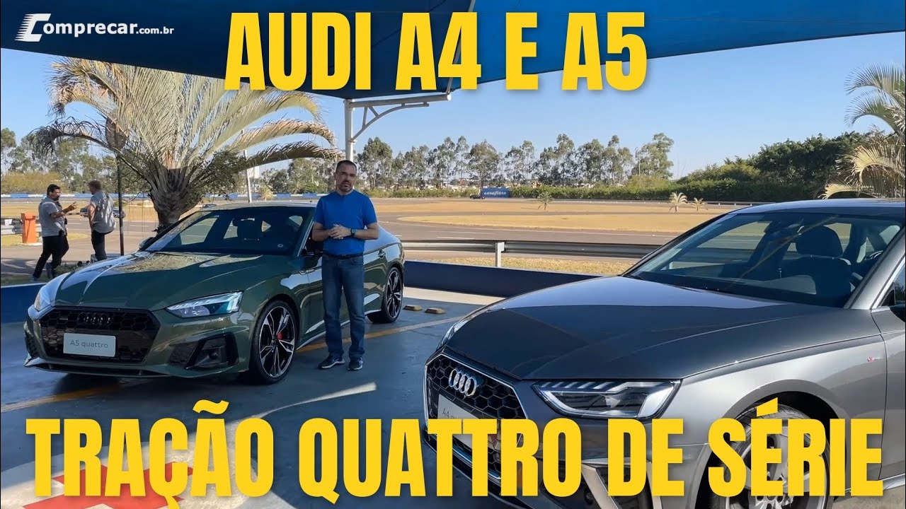 Audi A4 e Audi A5 agora com tração quattro de série - Versões, equipamentos e preços