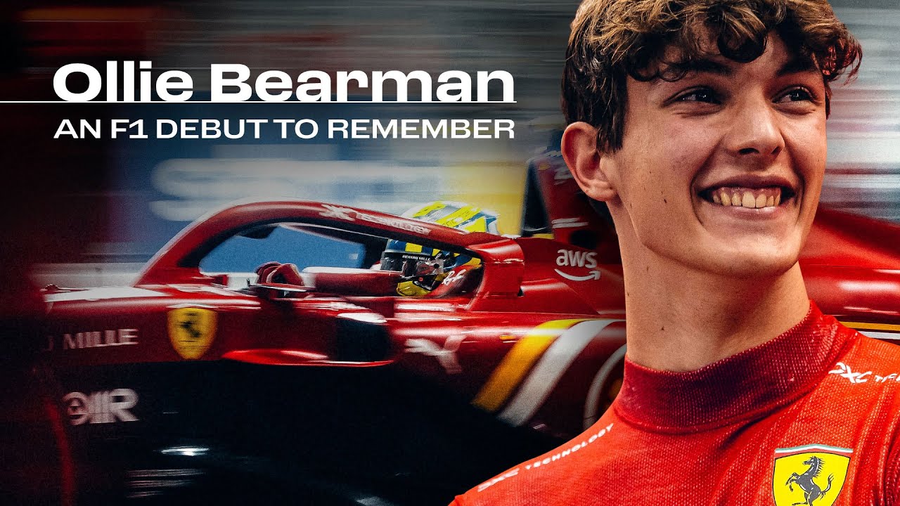 How Ollie Bearman Made His Formula 1 Debut