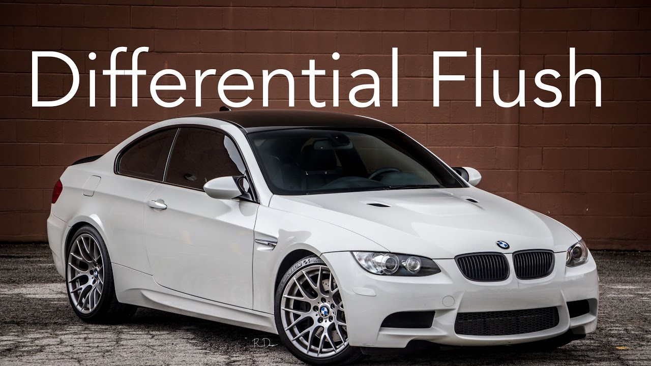 E92 M3 Differential Flush