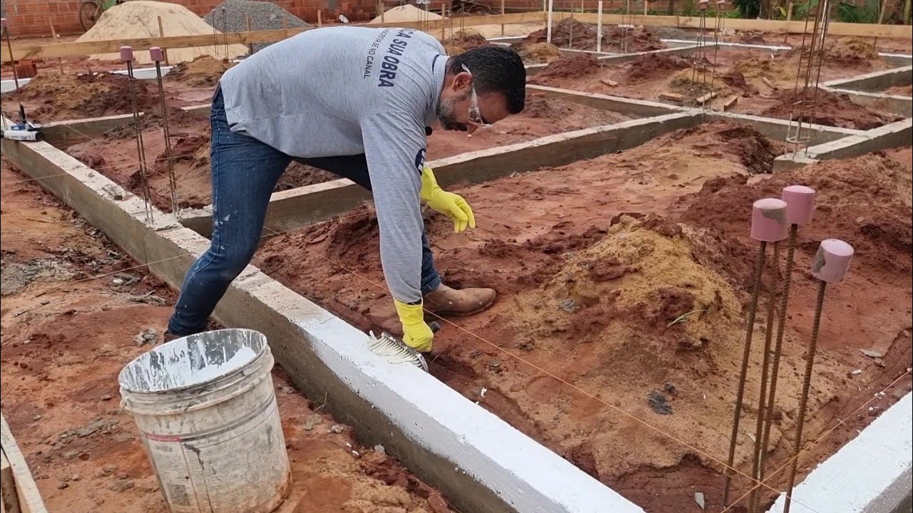 Como Impermeabilizar Baldrame da sua Casa do ZERO