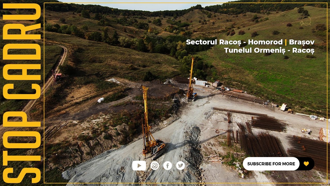 Tunelul Ormeniș - Racoș | Sectorul Racos - Homorod | Brasov