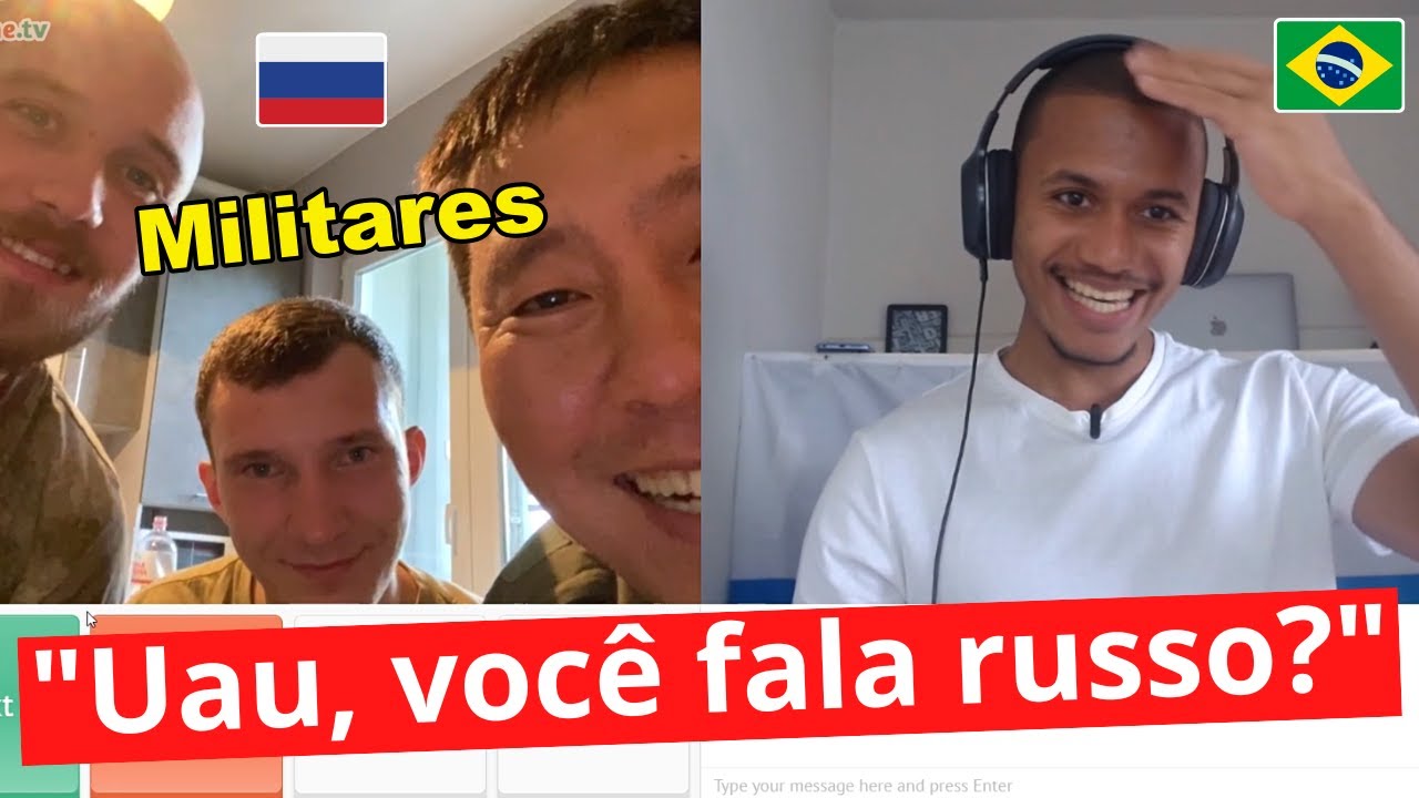 Иностранец говорит по-русски в чат рулетке – Русские в шоке!