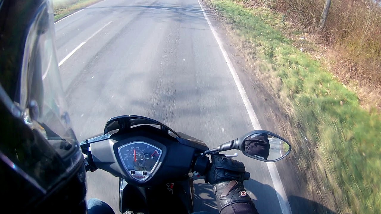 Kymco Super 8 125 test drive