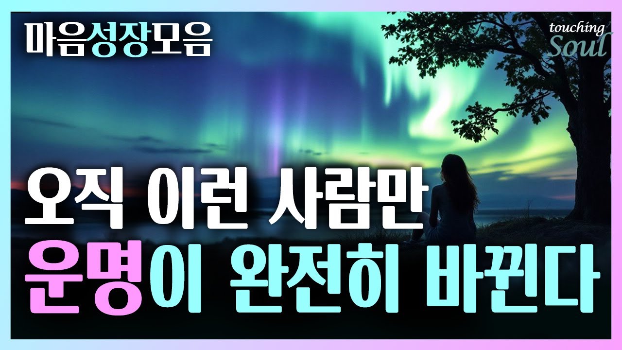 운명을 바꾸는 사람들의 공통점 | 모든 해답을 알고 있는 더 높은 차원의 나 | 마음성장모음 | 광고없음