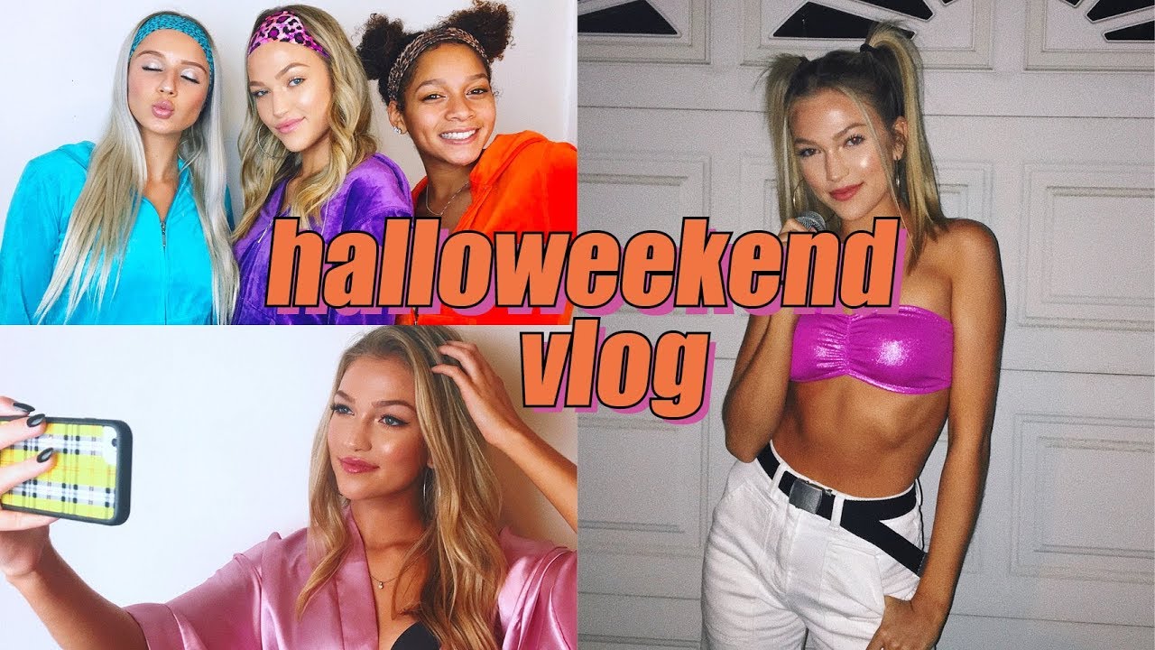 halloweekend vlog: a look into college frat parties | maddie cidlik