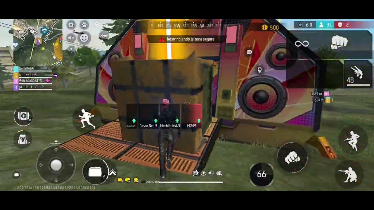 Así yo llegué al final de la partida con 7 kills