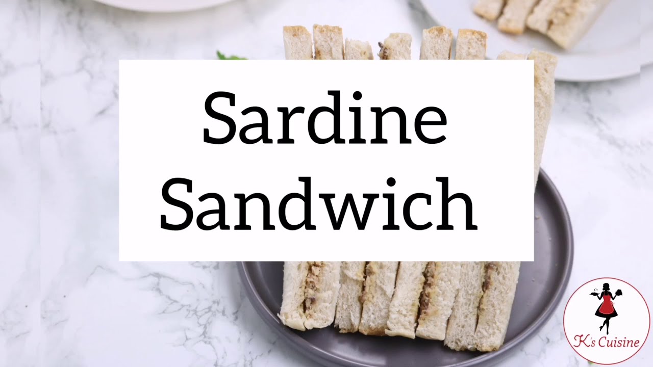 Sardine Sandwich Recipe (How to make Sardine Sandwiches)