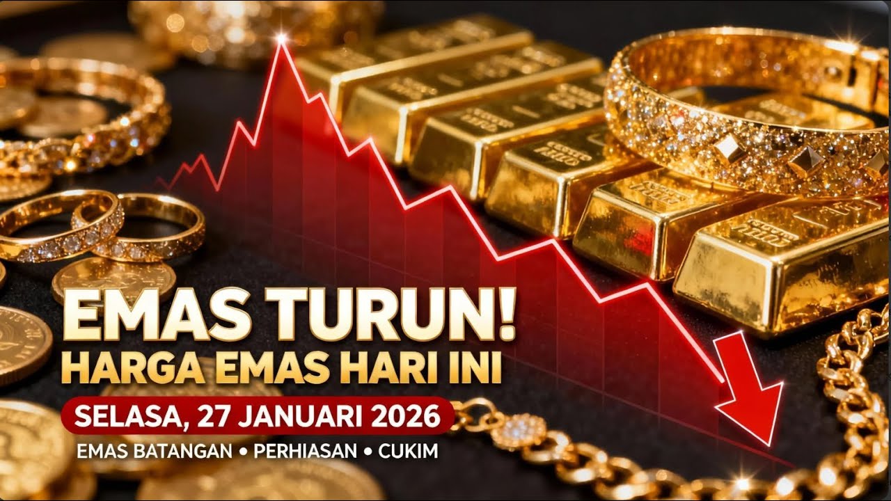 UPDATE Harga Emas Hari Ini Selasa 27 Januari 2026  Antam, Buyback & Perhiasan Lengkap