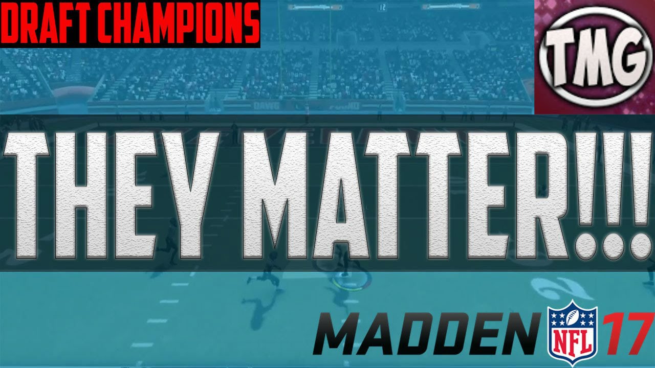 Offensive Linemen Matter!!!!!! | Madden 17 Draft Champions Draft