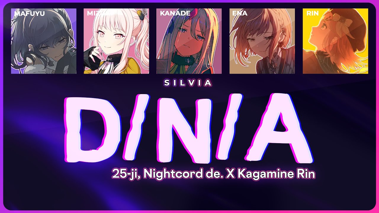 D/N/A - 25-ji, Nightcord de. X Kagamine Rin [Lyrics + Line Distribution]