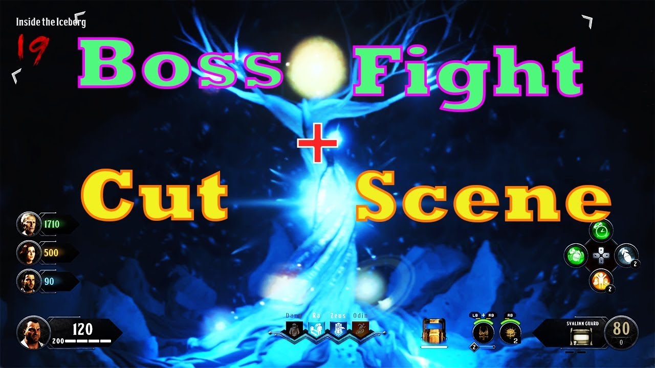 Call Of Duty BO4 Zombies: Voyage of Despair- Boss Fight + Ending Cut Scene !!!