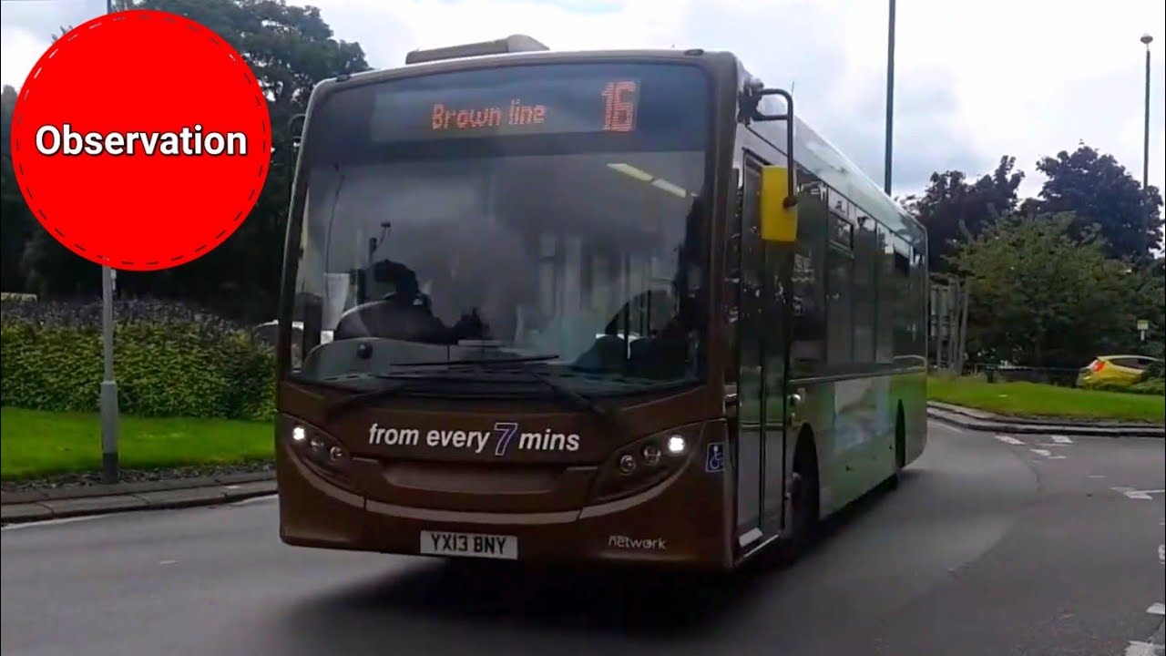 Buses at NCN, Clarendon College in Nottingham | September 2017