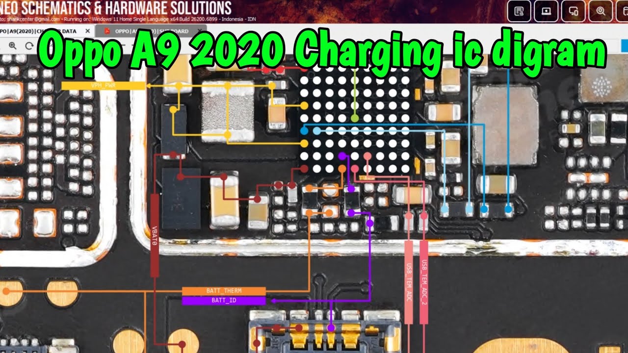 Oppo A9 2020 Charging Problem Solution | Charging Ways Jumper Diagram